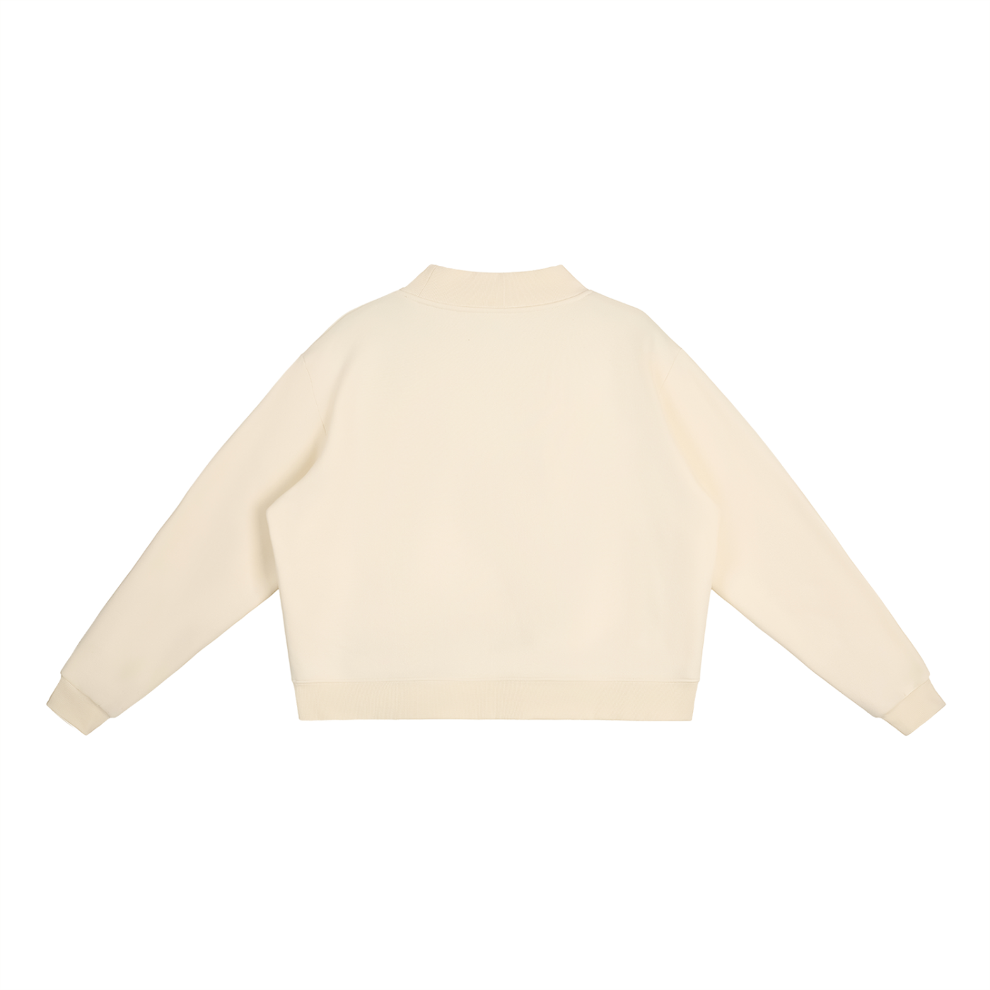 America Fleece Mock-Neck Crew Sweatshirt