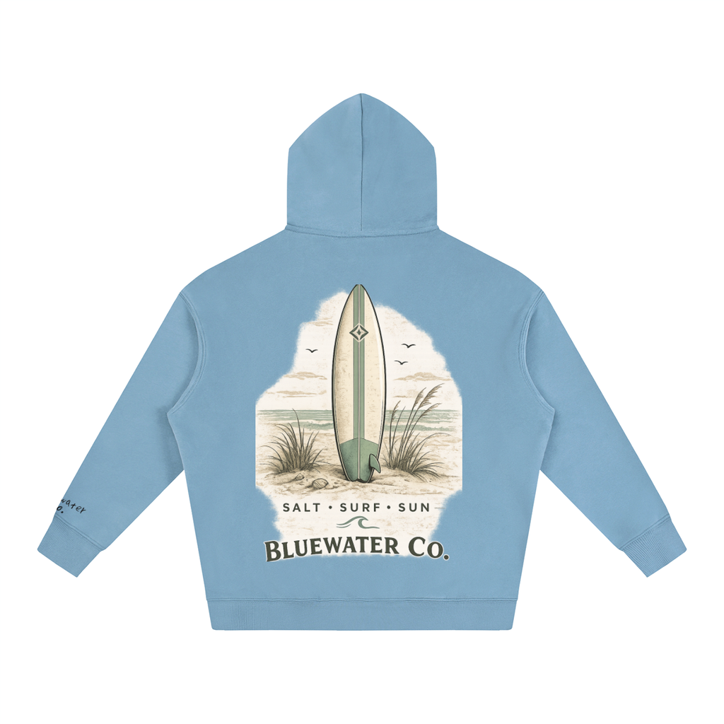 bluewater co. oversized fleeced hoodie