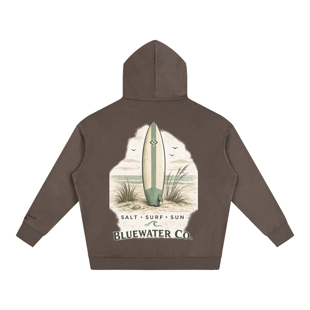 bluewater co. oversized fleeced hoodie