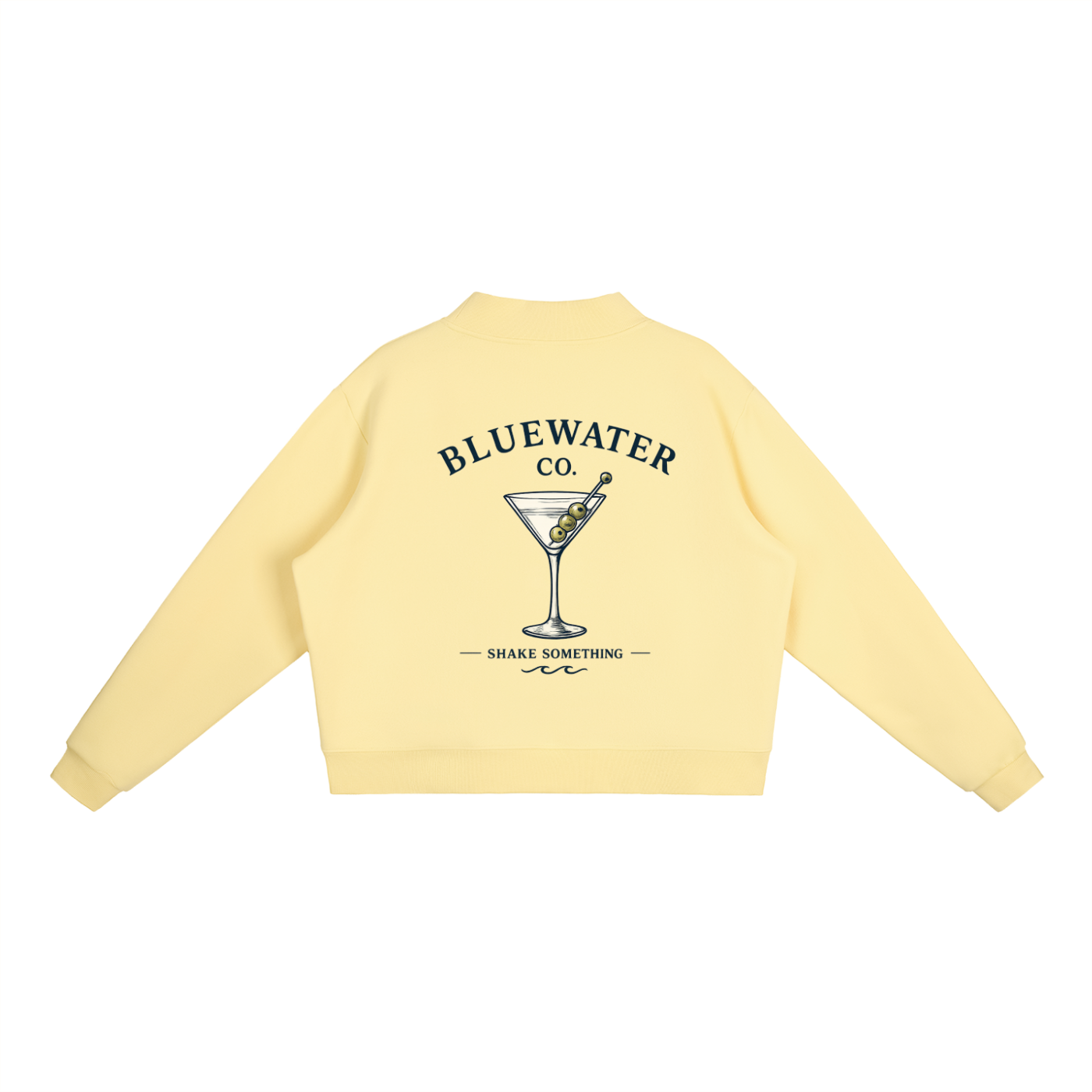 Shake Something  Mock-Neck Crew Sweatshirt