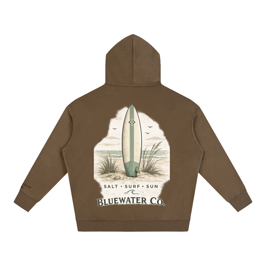 bluewater co. oversized fleeced hoodie
