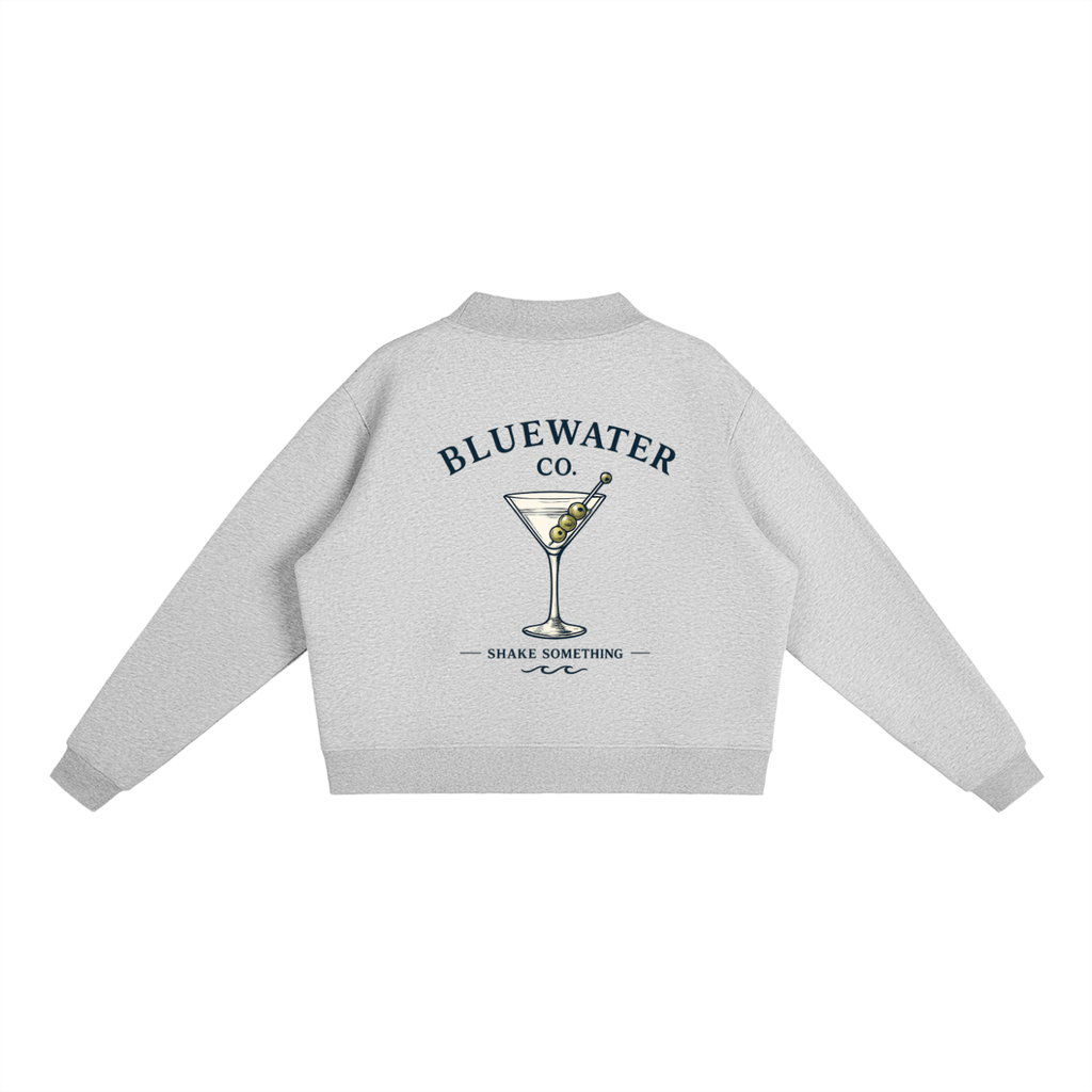 Shake Something  Mock-Neck Crew Sweatshirt