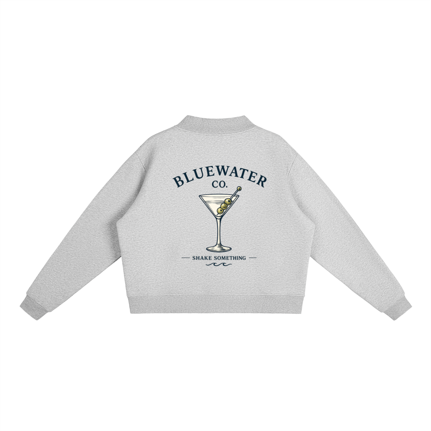 Shake Something  Mock-Neck Crew Sweatshirt