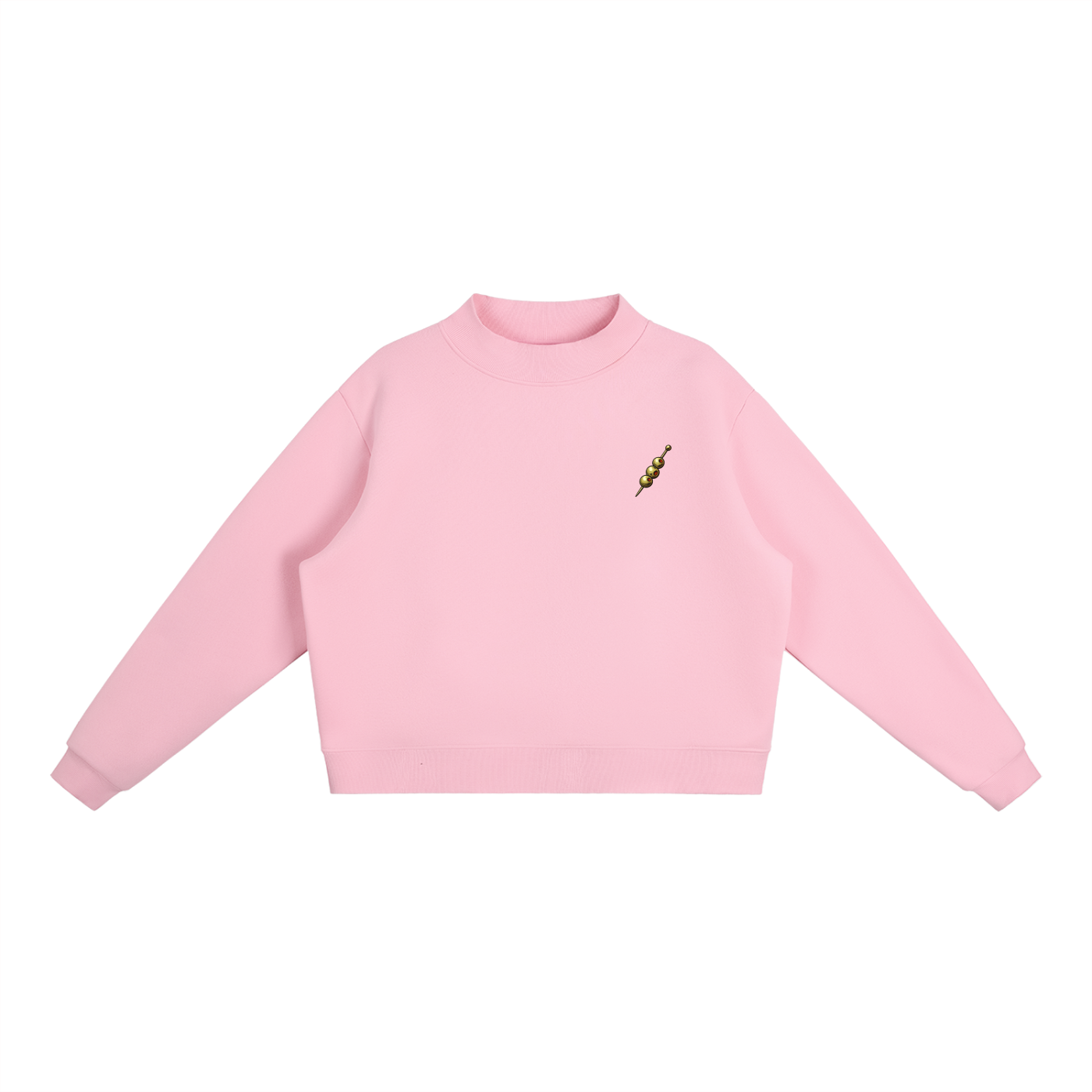 Shake Something  Mock-Neck Crew Sweatshirt