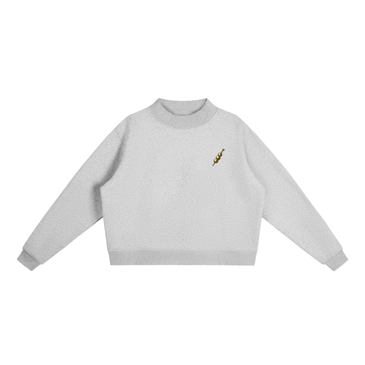 Shake Something  Mock-Neck Crew Sweatshirt
