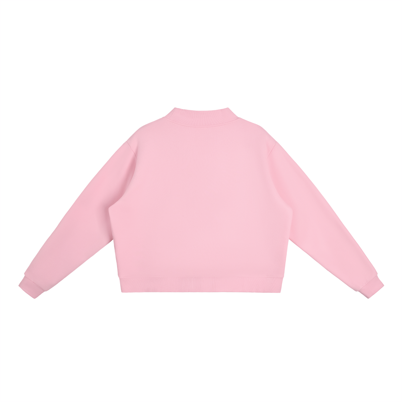 America Fleece Mock-Neck Crew Sweatshirt