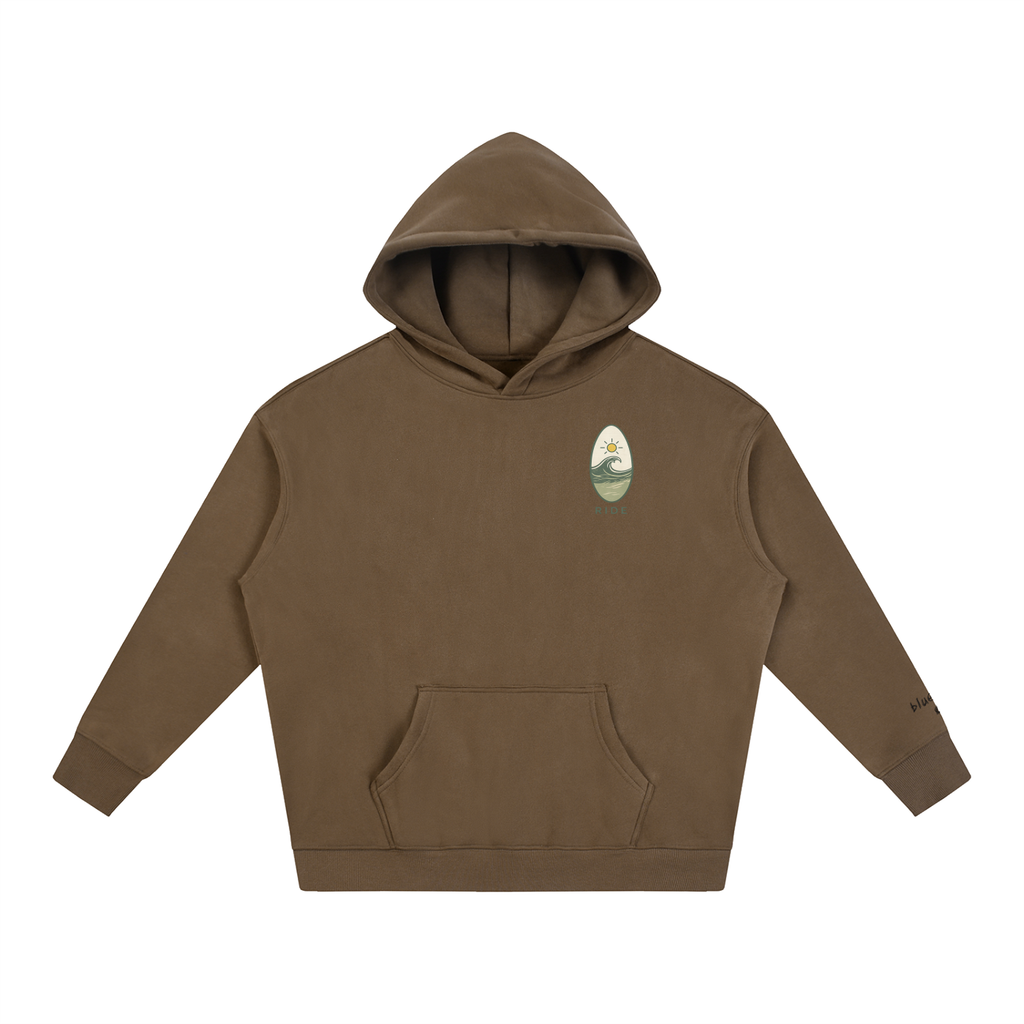 bluewater co. oversized fleeced hoodie