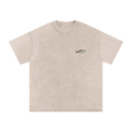 Fish Washed Oversized Cotton T-Shirt