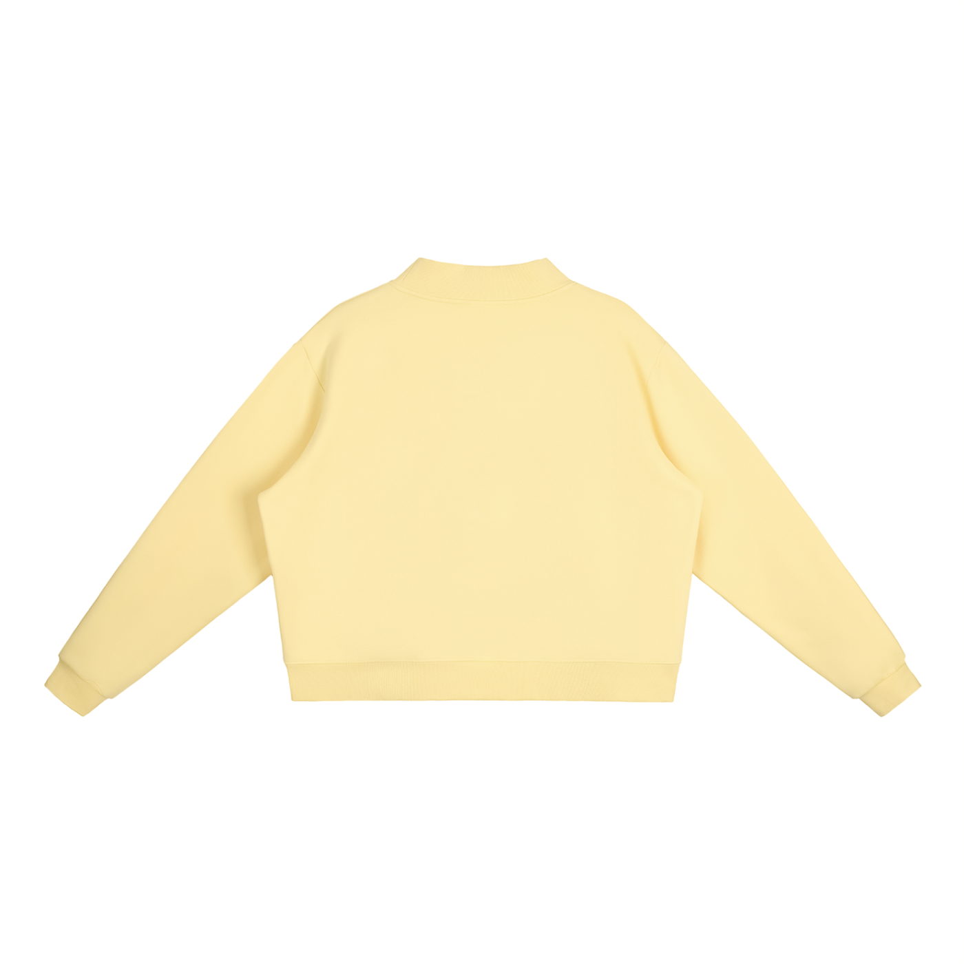 America Fleece Mock-Neck Crew Sweatshirt