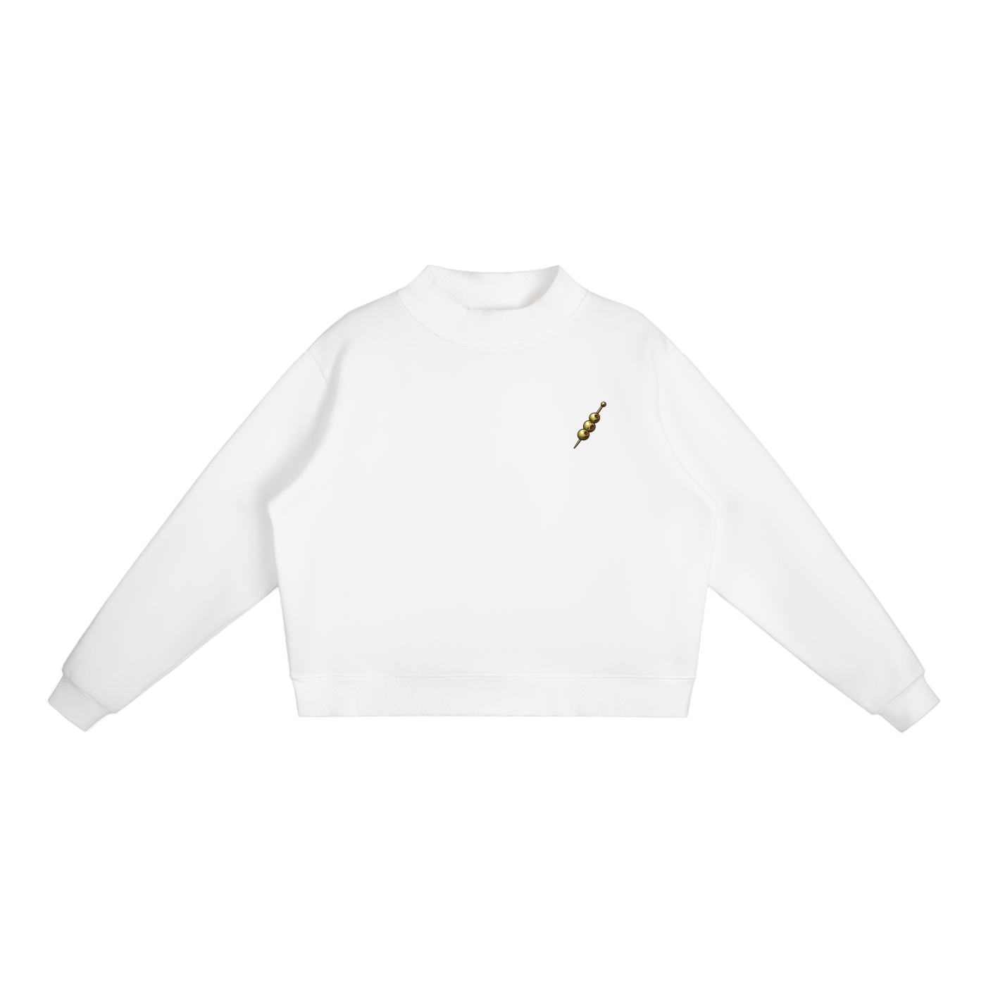 Shake Something  Mock-Neck Crew Sweatshirt