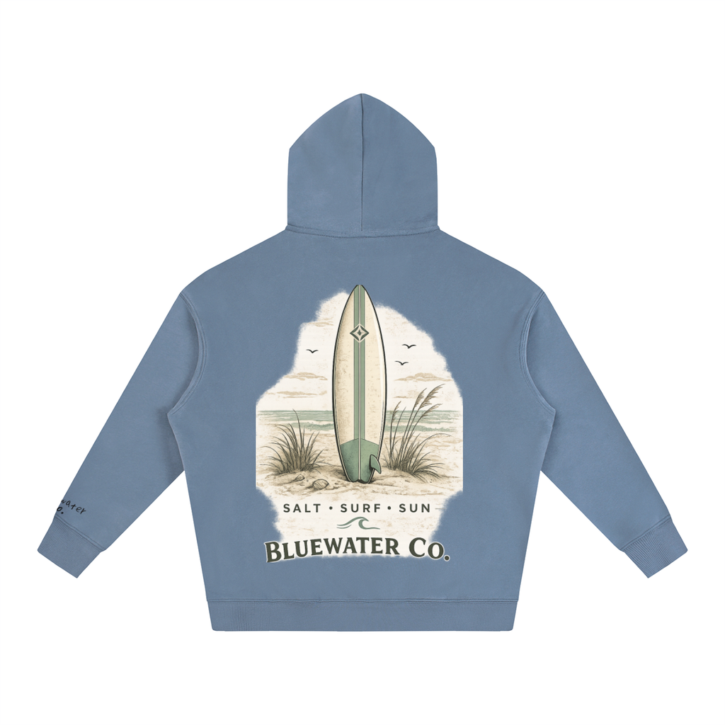 bluewater co. oversized fleeced hoodie