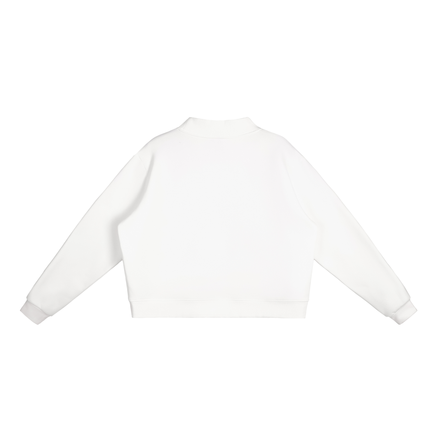 America Fleece Mock-Neck Crew Sweatshirt