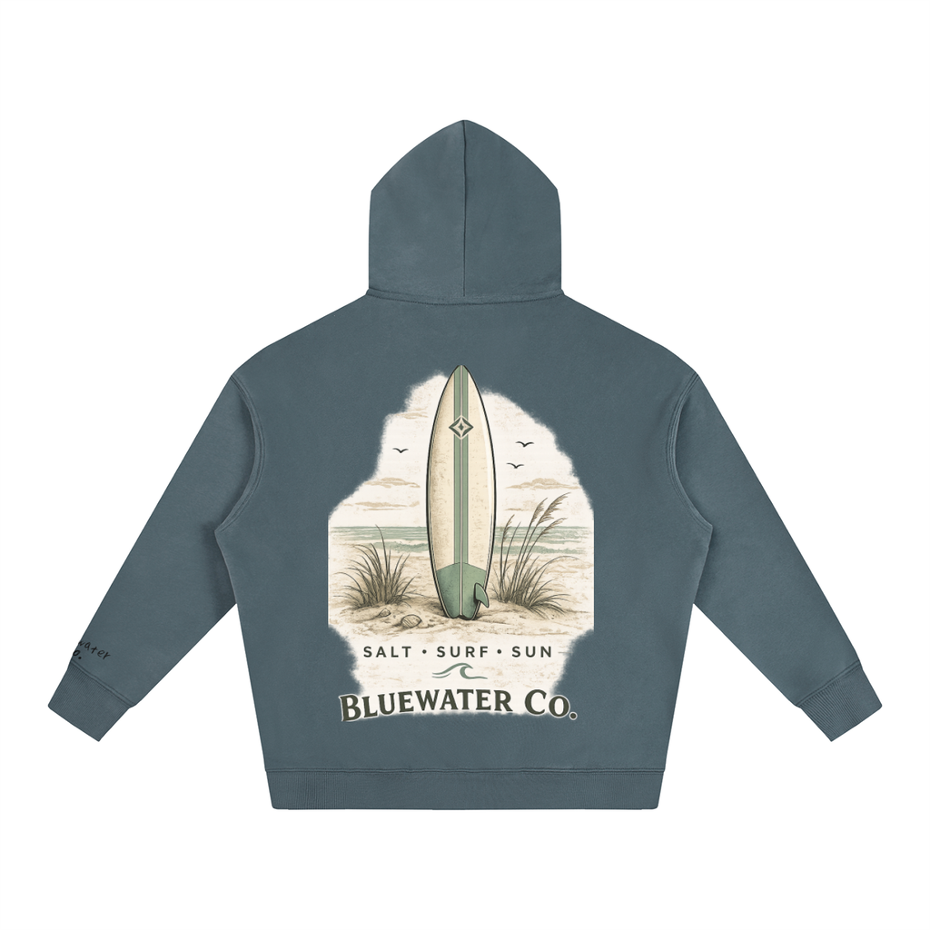 bluewater co. oversized fleeced hoodie